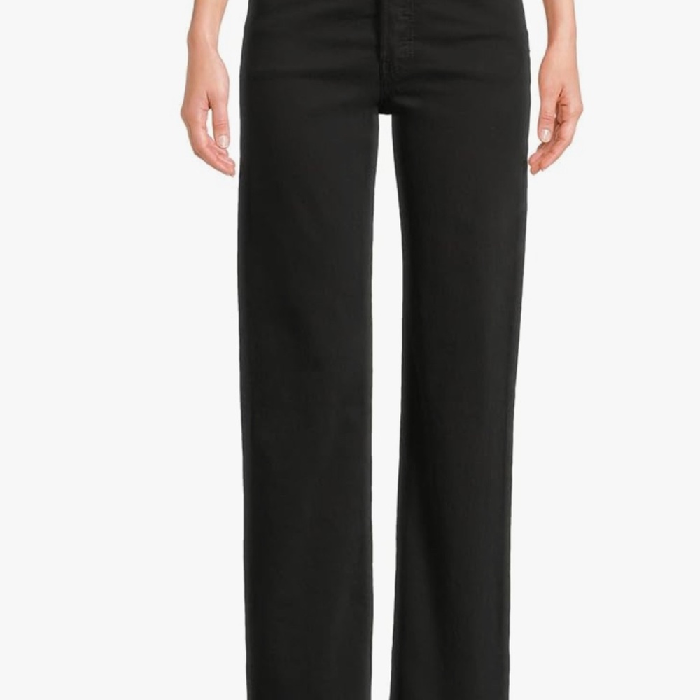 Levi’s Straight Ribcage Black Jeans